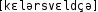 Grafik mit phonetischer Transkription des Belegs