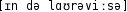 Grafik mit phonetischer Transkription des Belegs