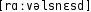 Grafik mit phonetischer Transkription des Belegs