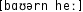 Grafik mit phonetischer Transkription des Belegs