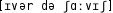 Grafik mit phonetischer Transkription des Belegs