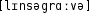 Grafik mit phonetischer Transkription des Belegs
