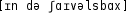 Grafik mit phonetischer Transkription des Belegs