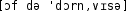 Grafik mit phonetischer Transkription des Belegs