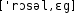 Grafik mit phonetischer Transkription des Belegs