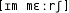 Grafik mit phonetischer Transkription des Belegs