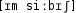 Grafik mit phonetischer Transkription des Belegs