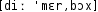 Grafik mit phonetischer Transkription des Belegs