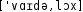 Grafik mit phonetischer Transkription des Belegs
