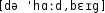 Grafik mit phonetischer Transkription des Belegs