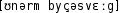 Grafik mit phonetischer Transkription des Belegs