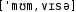 Grafik mit phonetischer Transkription des Belegs