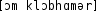 Grafik mit phonetischer Transkription des Belegs