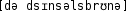 Grafik mit phonetischer Transkription des Belegs