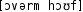 Grafik mit phonetischer Transkription des Belegs