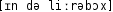 Grafik mit phonetischer Transkription des Belegs
