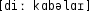 Grafik mit phonetischer Transkription des Belegs