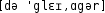 Grafik mit phonetischer Transkription des Belegs