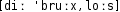 Grafik mit phonetischer Transkription des Belegs