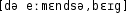 Grafik mit phonetischer Transkription des Belegs