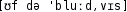 Grafik mit phonetischer Transkription des Belegs