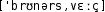 Grafik mit phonetischer Transkription des Belegs