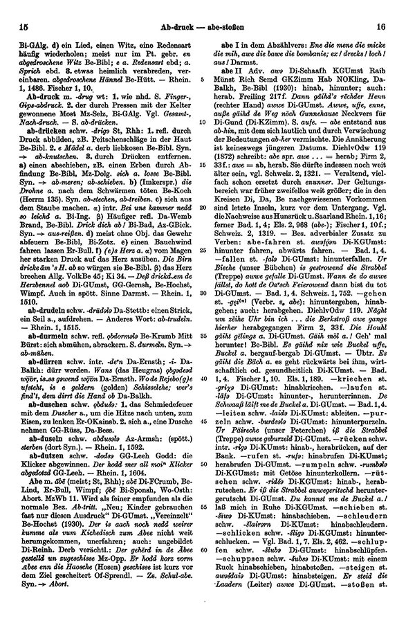Page View: Volume 1, Columns 15–16