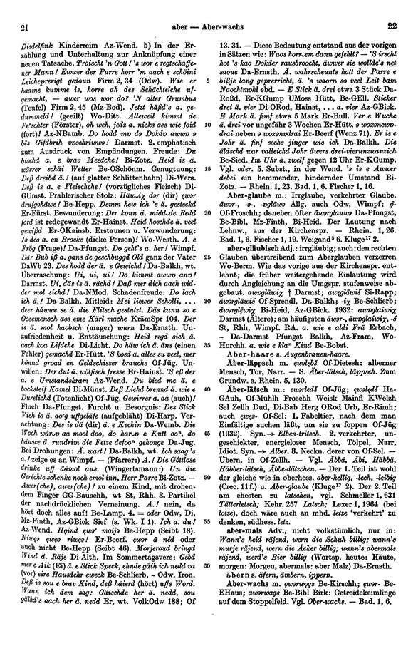 Page View: Volume 1, Columns 21–22