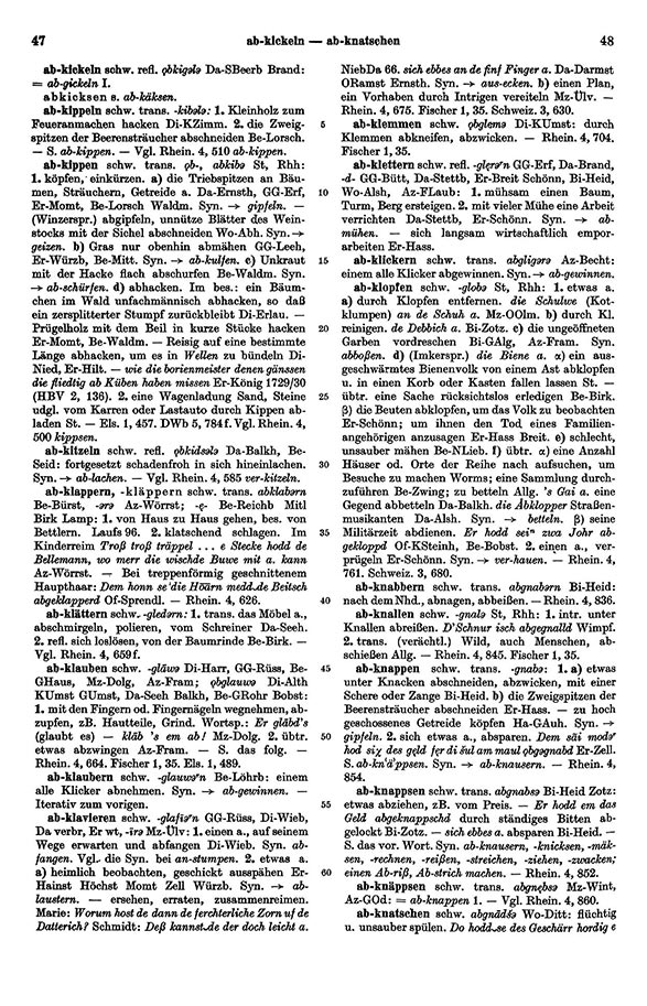 Page View: Volume 1, Columns 47–48