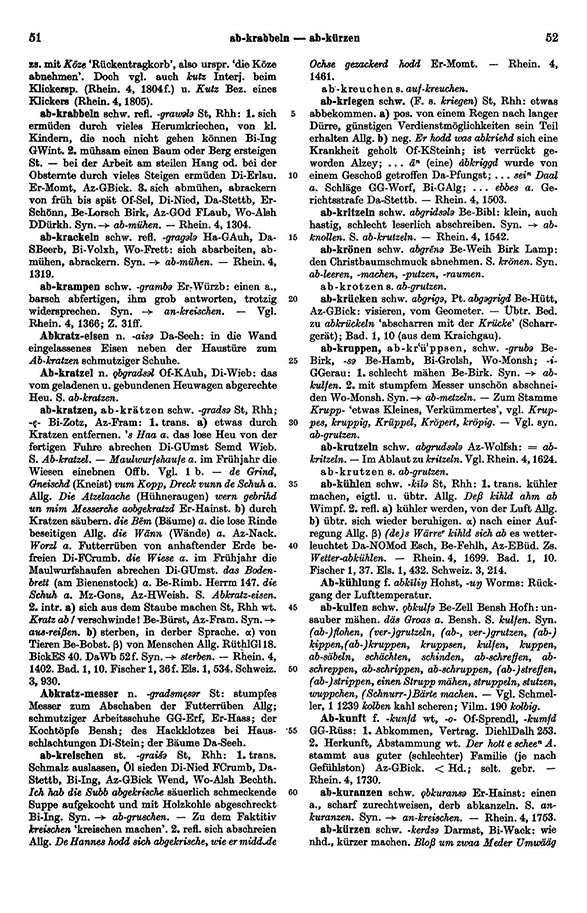 Page View: Volume 1, Columns 51–52