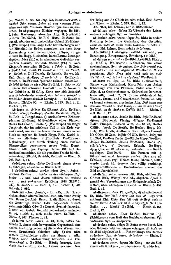 Seitenanzeige: Band 1, Spalten 57–58