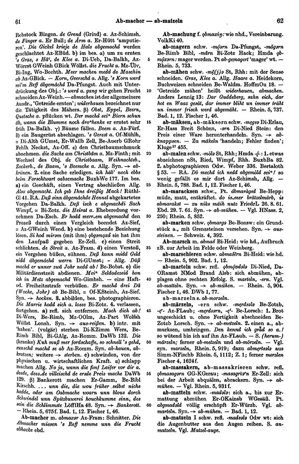 Seitenanzeige: Band 1, Spalten 61–62