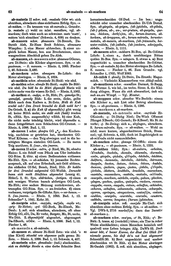 Page View: Volume 1, Columns 63–64