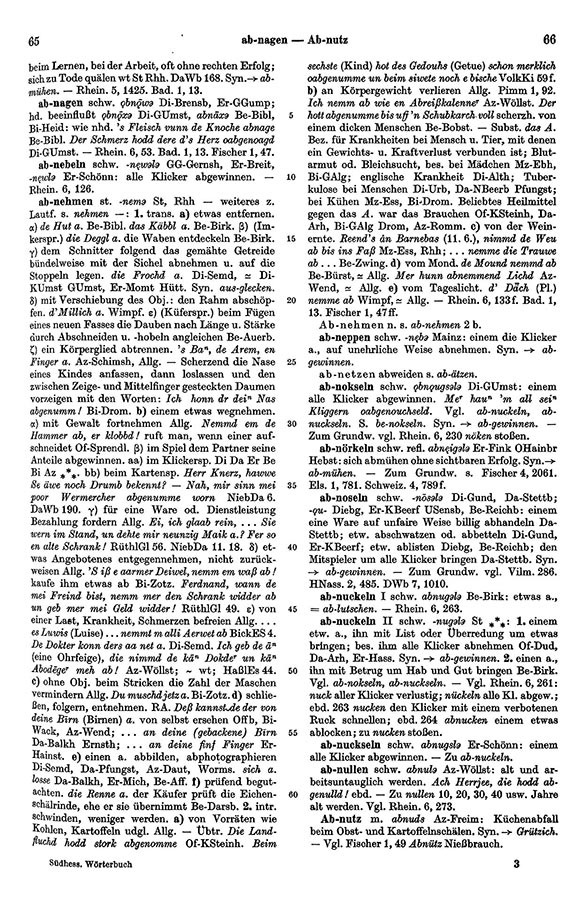 Page View: Volume 1, Columns 65–66