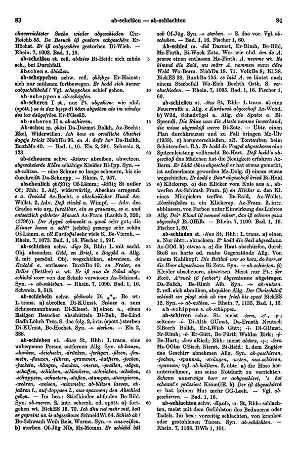 Page View: Volume 1, Columns 83–84