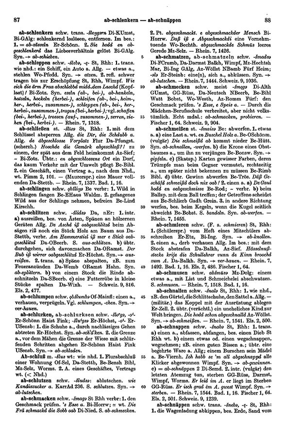 Page View: Volume 1, Columns 87–88