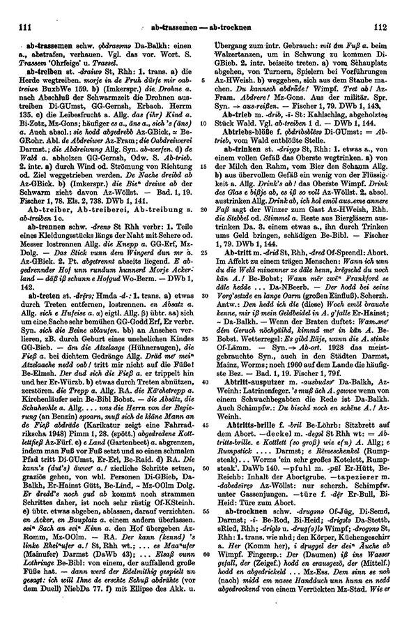 Click to enlarge Page View: Volume 1, Columns 111–112