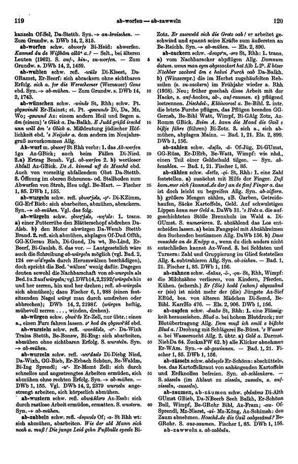 Click to enlarge Page View: Volume 1, Columns 119–120