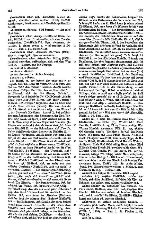 Page View: Volume 1, Columns 125–126