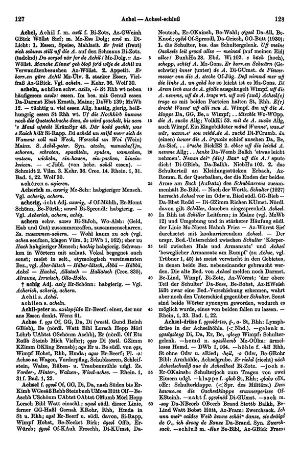 Page View: Volume 1, Columns 127–128