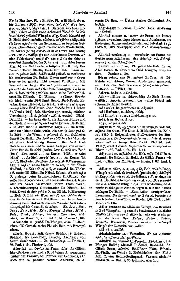 Page View: Volume 1, Columns 143–144