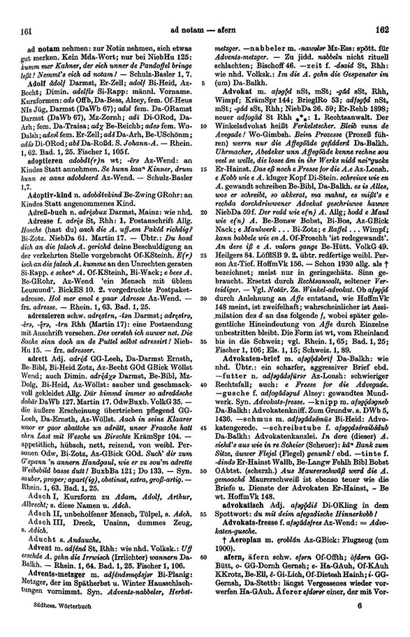 Page View: Volume 1, Columns 161–162