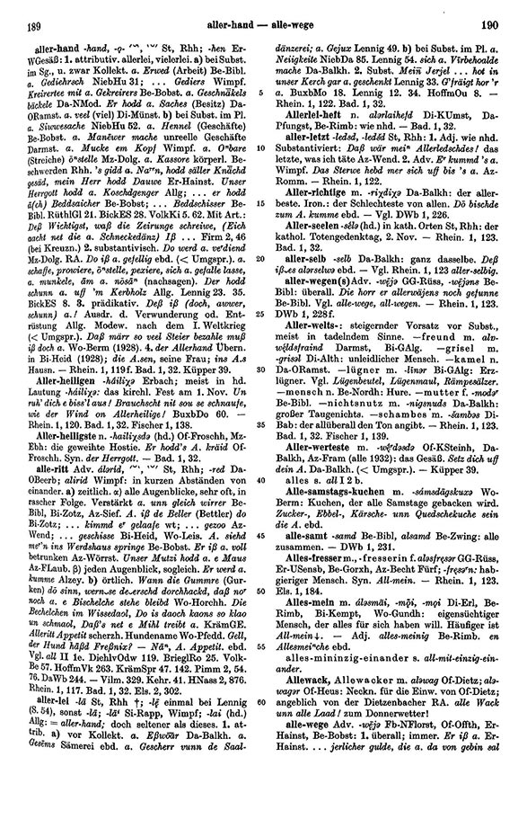 Seitenanzeige: Band 1, Spalten 189–190