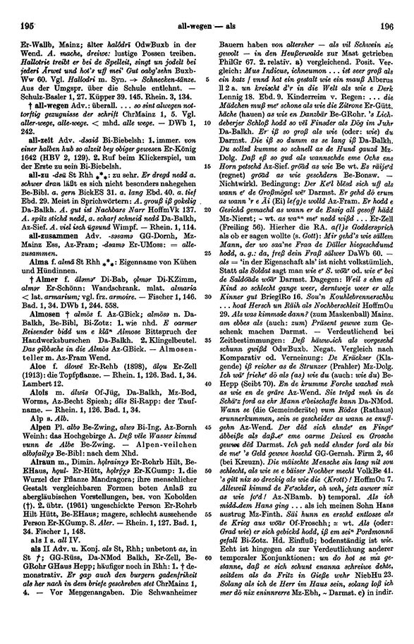 Page View: Volume 1, Columns 195–196