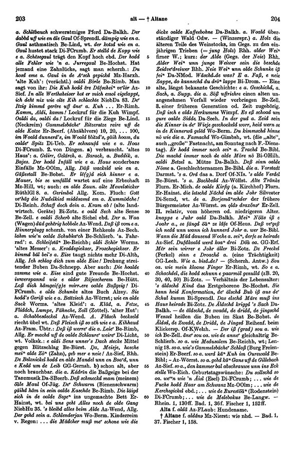 Click to enlarge Page View: Volume 1, Columns 203–204