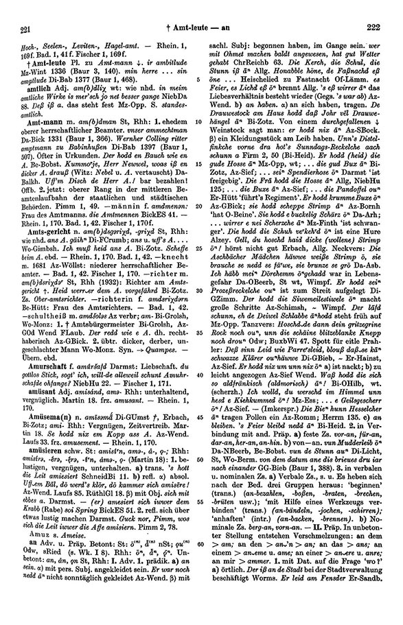 Page View: Volume 1, Columns 221–222