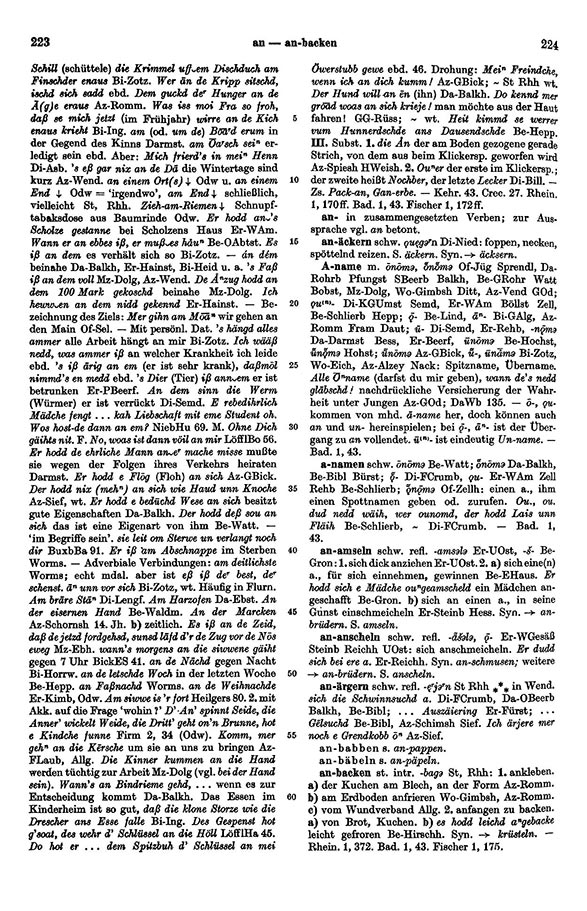 Zum Vergrößern bitte klicken Seitenanzeige: Band 1, Spalten 223–224