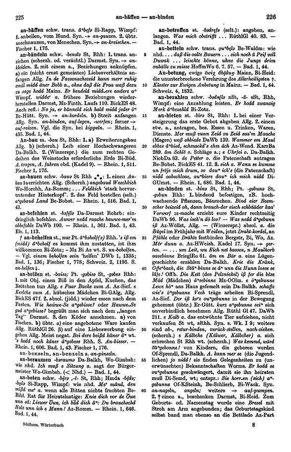 Zum Vergrößern bitte klicken Seitenanzeige: Band 1, Spalten 225–226