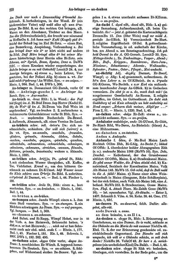 Page View: Volume 1, Columns 229–230