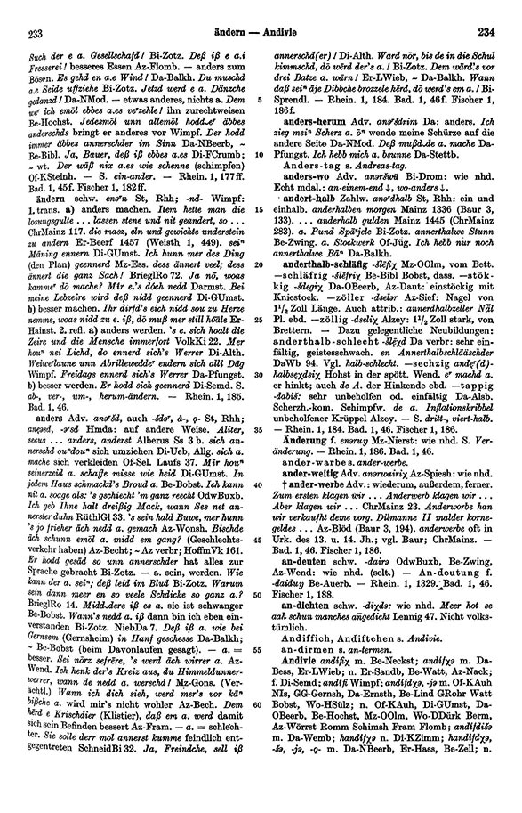 Zum Vergrößern bitte klicken Seitenanzeige: Band 1, Spalten 233–234